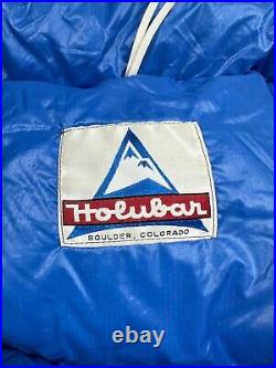 Vintage Holubar Down Mummy Sleeping Bag Zip Up Camping Outdoors