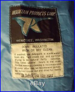 Vintage MPC Premium Goose Down Mummy Sleeping Bag