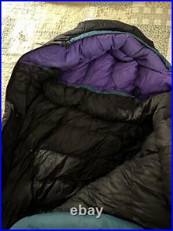 Vintage Marmot Aiguille Down Sleeping Bag DryLoft Reg Length