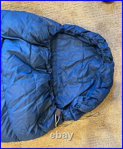 Vintage North Face Goose Down sleeping bag, Brown Label, made in USA, 4 season