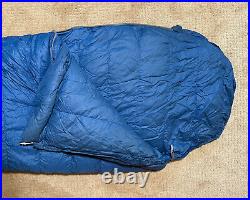 Vintage North Face Goose Down sleeping bag, Brown Label, made in USA, 4 season