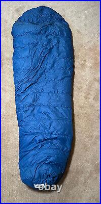 Vintage North Face Goose Down sleeping bag, Brown Label, made in USA, 4 season