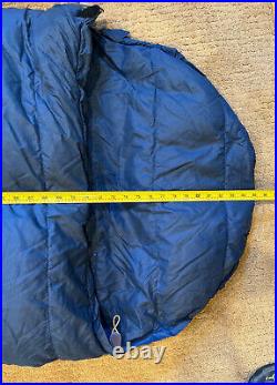 Vintage North Face Goose Down sleeping bag, Brown Label, made in USA, 4 season