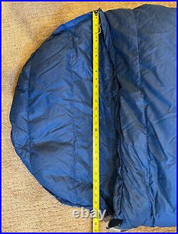 Vintage North Face Goose Down sleeping bag, Brown Label, made in USA, 4 season