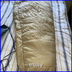 Vintage REI Backpacker Sleeping Bag Goose Down Mummy 27x 76 NO FLAWS 4.2 Lbs