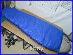 Vintage REI Backpacker Sleeping Bag Goose Down Mummy 29x 82 NO FLAWS 4.2 Lbs