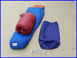 Vintage Rare Class 5 Mountaineering Equipage Down Sleeping Bags with Nylon Bags
