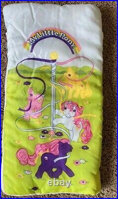 Vintage Rare MLP My Little Pony Maypole Sundae Best Display Sleeping Bag 18