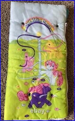 Vintage Rare MLP My Little Pony Maypole Sundae Best Display Sleeping Bag 18