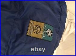 Vintage-Roffe-down mummy sleeping bag(82x28)blue-Seattle WA