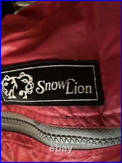 Vintage Snow Lion Down Sleeping Bag Mummy Style USA Berkeley CA