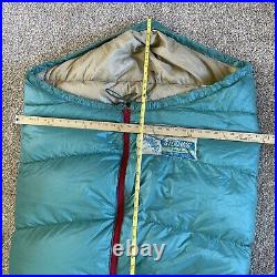 Vintage Sterling Climactic White Goose Down 2.5 lbs Sleeping Mummy Bag 33x86