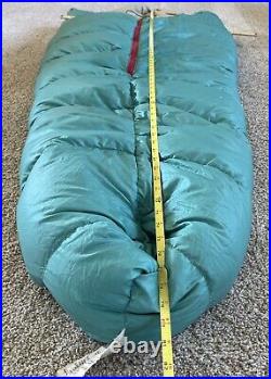 Vintage Sterling Climactic White Goose Down 2.5 lbs Sleeping Mummy Bag 33x86