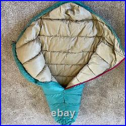 Vintage Sterling Climactic White Goose Down 2.5 lbs Sleeping Mummy Bag 33x86