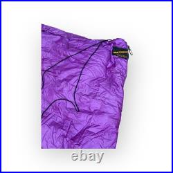 Vintage Sterling Quilt Co of Seattle Washington Purple Goose Down Sleeping Bag