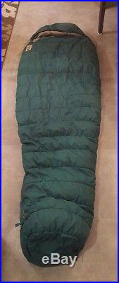 Vintage THE NORTH FACE USA Goose Down Brown Label Mummy Sleeping Bag A16 DEMO