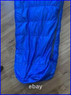 Vintage The North Face Brown Label Down Sleeping Bag. Mummy Style. 88 Zip-Right