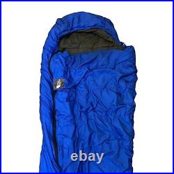 Vintage The North Face USA Blue Polarguard Sleeping Bag 74'' L 29'' W