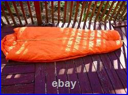 Vintage Trailwise Berkeley White Goose Down Sleeping Bag, Mod Mummy, Hooded -20