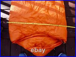 Vintage Trailwise Berkeley White Goose Down Sleeping Bag, Mod Mummy, Hooded -20
