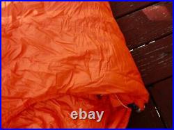 Vintage Trailwise Berkeley White Goose Down Sleeping Bag, Mod Mummy, Hooded -20