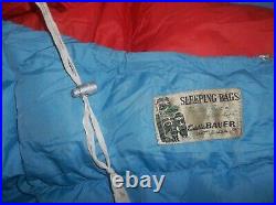 Vintage USA Made Eddie Bauer Totem Karakorum Goose Down Sleeping Bag Long -10 F