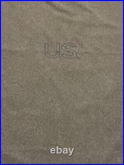 Vintage US Intermediate Weather Mummy Sleeping Bag Hood U. S. Military& Blanket