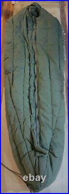 Vintage US Military Mummy Sleeping Bag Extreme Cold Weather plus Gortex Bivy Bag