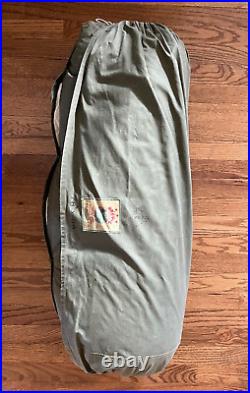 Vintage WOODS Arctic Brand 3 Star Down Filled Sleeping Robe Hunting Bag 78 x 84