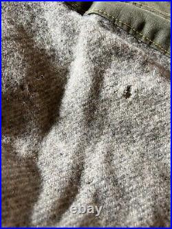 Vintage WOODS Arctic Brand 3 Star Down Filled Sleeping Robe Hunting Bag 78 x 84