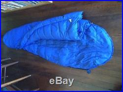 Vintage Western Mountaineering 800 fill Goose Down Sleeping Bag 32deg Long