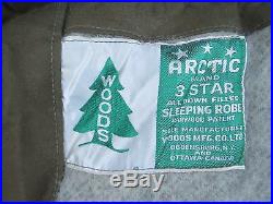 Vintage Woods Arctic Wool Sleeping Bag Robe