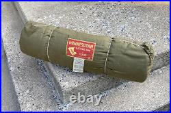 Vtg 40s 50s Stearns MINNESOTAN Retro Sleeping Bag Camping Lake Cabin Bedroll