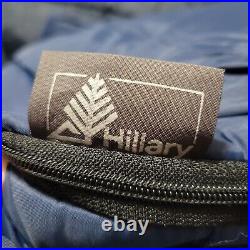 Vtg Hillary DuPont Hollofil 808 Sleeping Bag Blue Plaid Lot of 3 Made In Taiwan