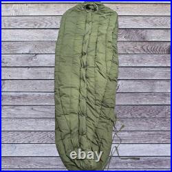 Vtg USGI Military Extreme Cold Weather Sleeping Mummy Bag Down 8465-01-033-8057