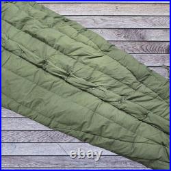 Vtg USGI Military Extreme Cold Weather Sleeping Mummy Bag Down 8465-01-033-8057