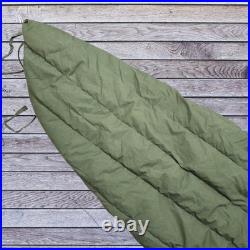 Vtg USGI Military Extreme Cold Weather Sleeping Mummy Bag Down 8465-01-033-8057