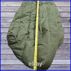 Vtg USGI Military Extreme Cold Weather Sleeping Mummy Bag Down 8465-01-033-8057