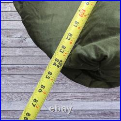 Vtg USGI Military Extreme Cold Weather Sleeping Mummy Bag Down 8465-01-033-8057