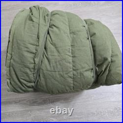 Vtg USGI Military Extreme Cold Weather Sleeping Mummy Bag Down 8465-01-033-8057