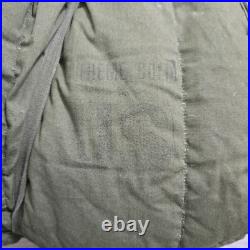 Vtg USGI Military Extreme Cold Weather Sleeping Mummy Bag Down 8465-01-033-8057