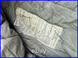 Vtg US Army Military Sleeping Mummy Cocoon Bag Extreme Cold Down Filled