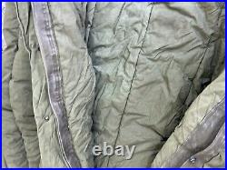 Vtg US Army Military Sleeping Mummy Cocoon Bag Extreme Cold Down Filled