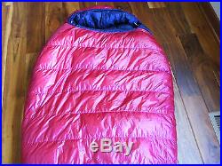 Western Mountaineering Alpinelite 6'6long Down Sleeping Bag. Microfiber Series