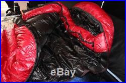 WESTERN MOUNTAINEERING ALPINLITE 20 degree sleeping bag 6 ft left zipper