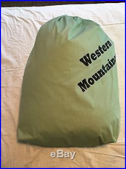 Western Mountaineering 30 degree Megalite Down Sleeping Bag 6' Left Zip