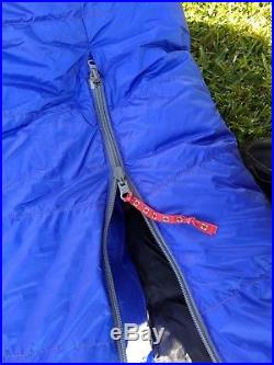 Western Mountaineering Antelope Gore DriLoft goose down sleeping bag 6'6 right