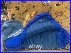 Western Mountaineering Apache 15F Goretex Wind Stopper Large Down Sleeping Bag