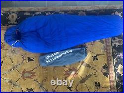 Western Mountaineering Apache 15F Goretex Wind Stopper Large Down Sleeping Bag