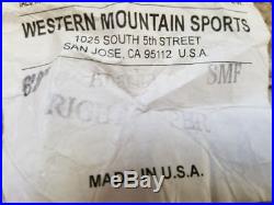 Western Mountaineering Apache 15 Sleeping Bag 6'0 Right Zip